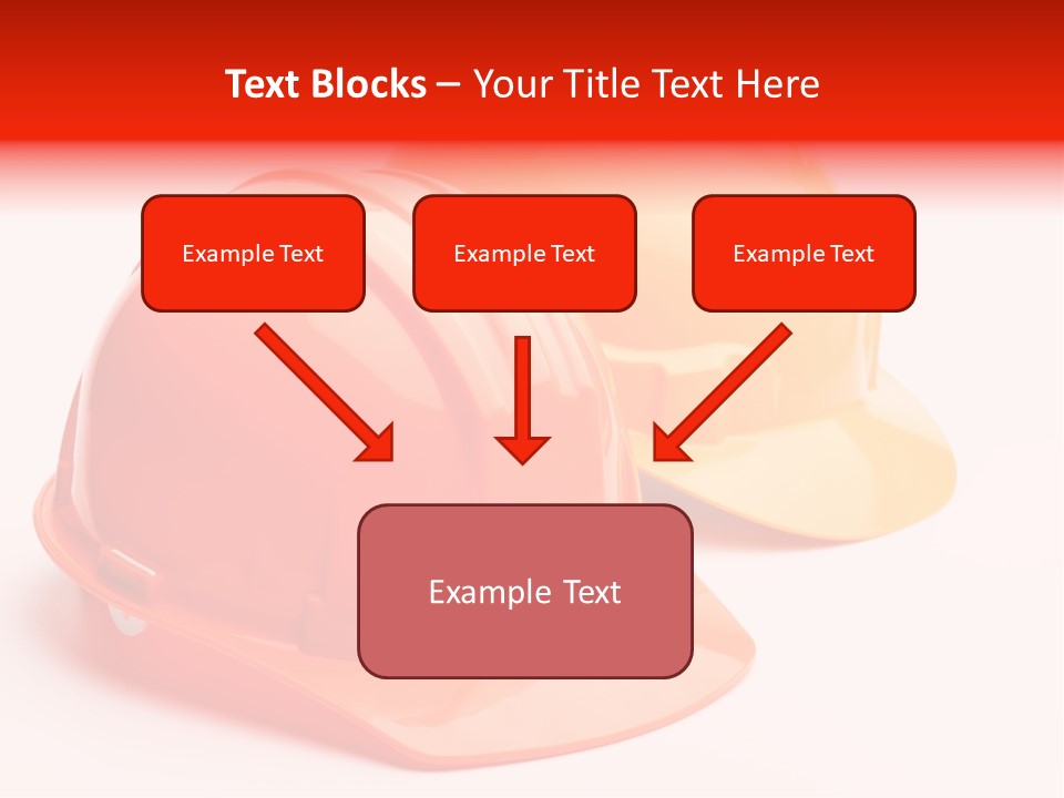 Yellow Helmet Pair PowerPoint Template