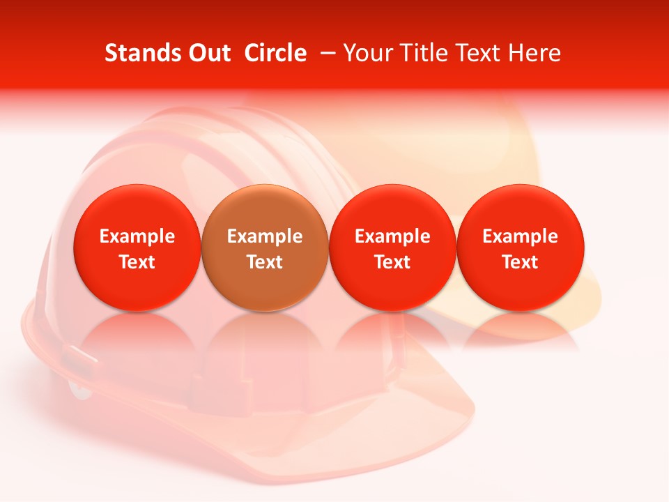 Yellow Helmet Pair PowerPoint Template