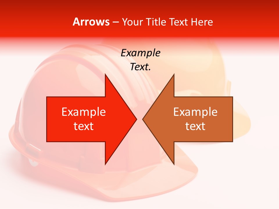 Yellow Helmet Pair PowerPoint Template