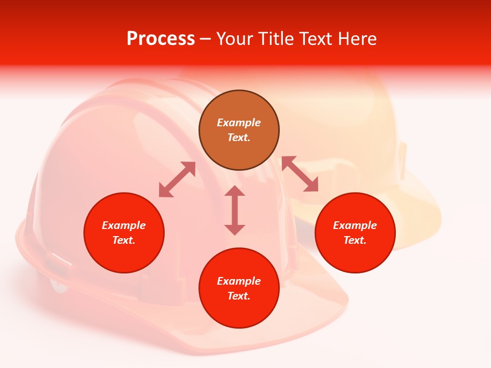 Yellow Helmet Pair PowerPoint Template
