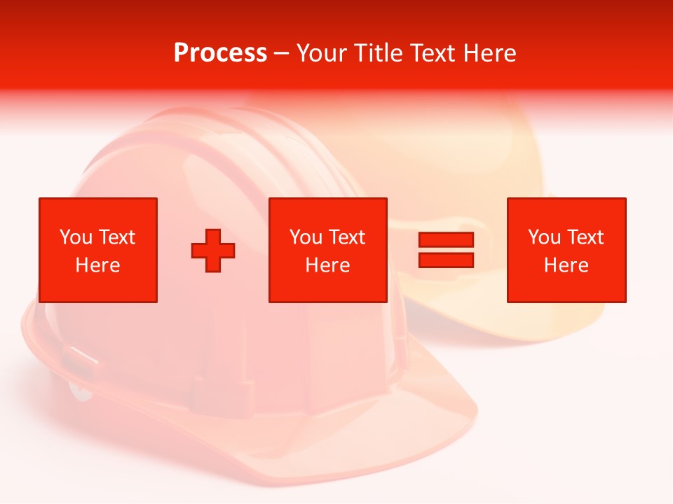 Yellow Helmet Pair PowerPoint Template