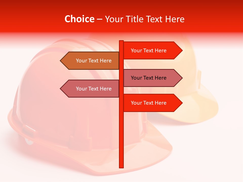 Yellow Helmet Pair PowerPoint Template