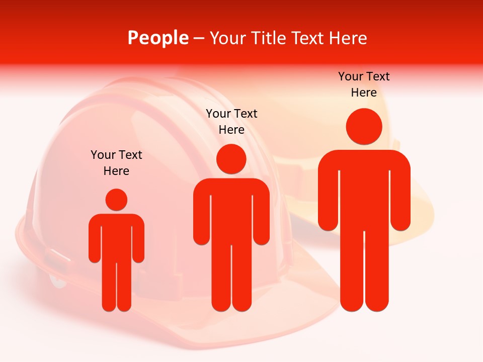 Yellow Helmet Pair PowerPoint Template