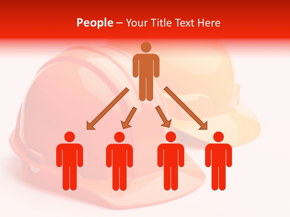 Yellow Helmet Pair PowerPoint Template