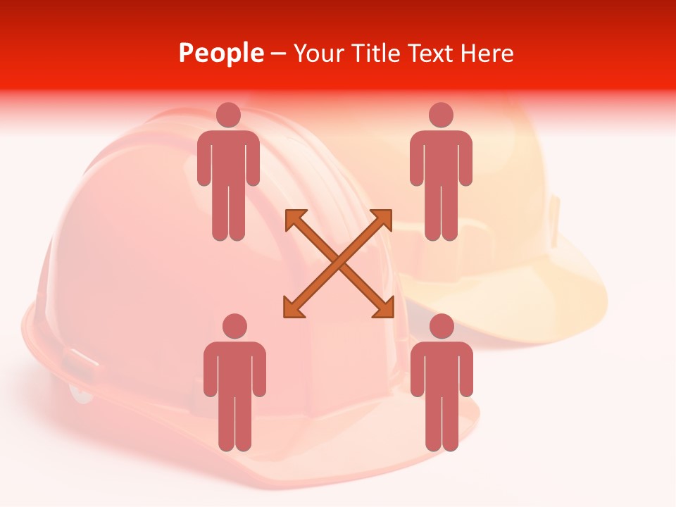 Yellow Helmet Pair PowerPoint Template