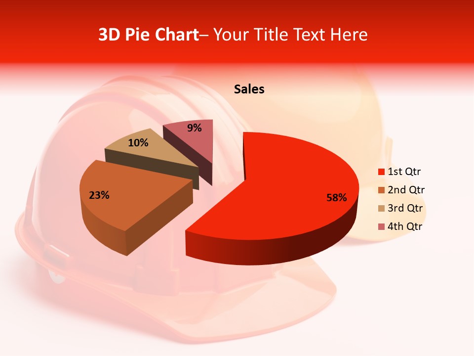 Yellow Helmet Pair PowerPoint Template