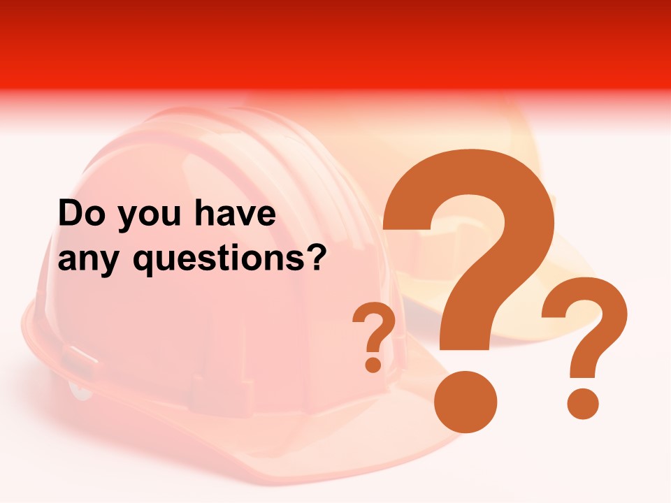 Yellow Helmet Pair PowerPoint Template