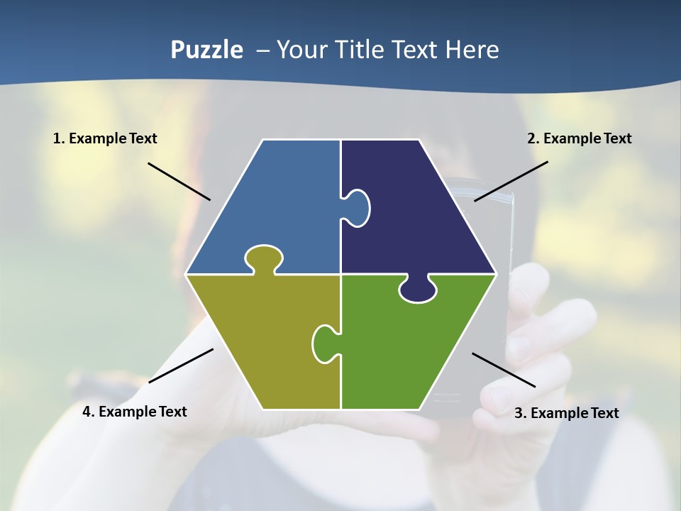Telephone Telecom Connection PowerPoint Template
