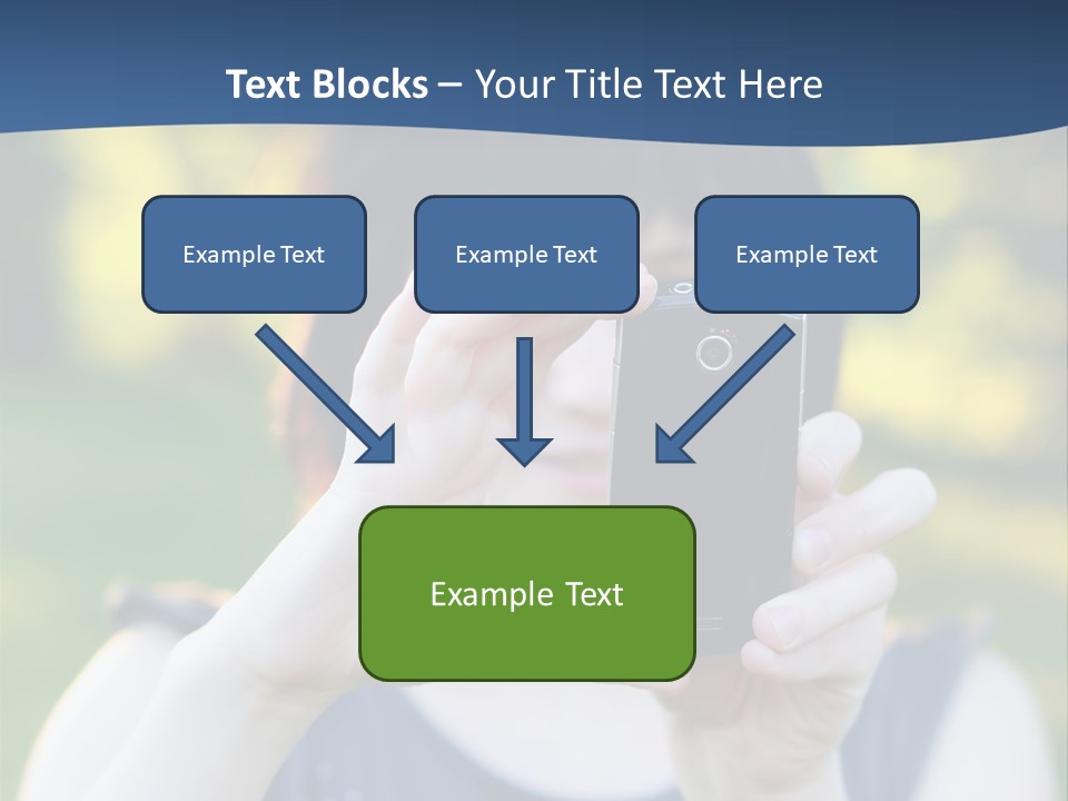 Telephone Telecom Connection PowerPoint Template