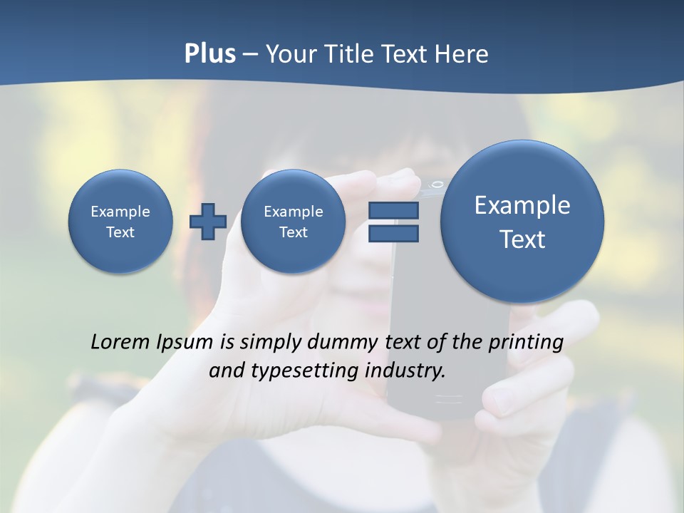 Telephone Telecom Connection PowerPoint Template