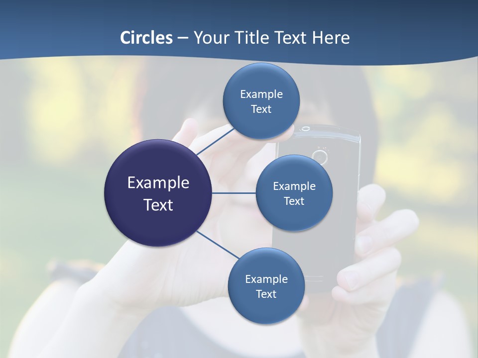 Telephone Telecom Connection PowerPoint Template