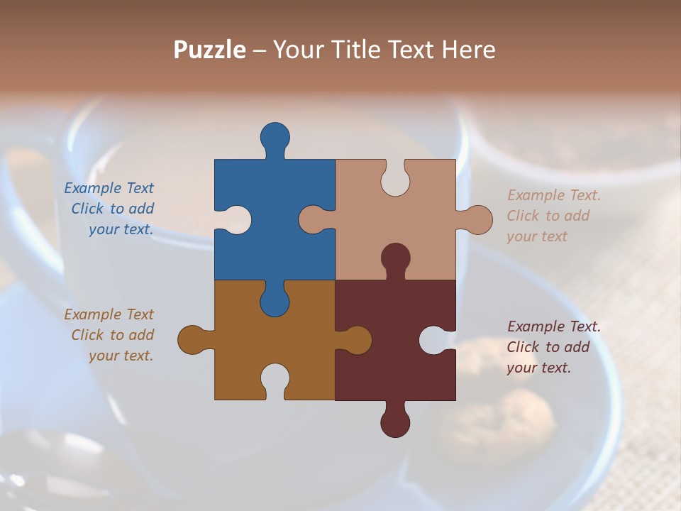 Selective Focus Hot Cacao PowerPoint Template