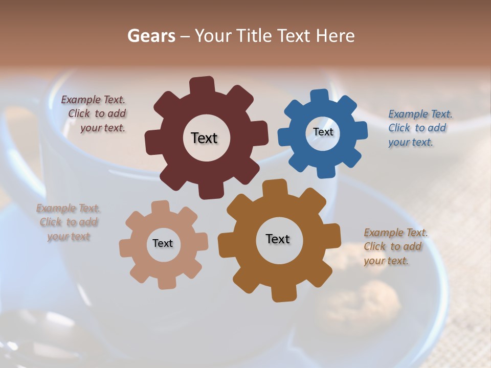 Selective Focus Hot Cacao PowerPoint Template