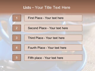 Selective Focus Hot Cacao PowerPoint Template