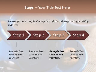 Selective Focus Hot Cacao PowerPoint Template