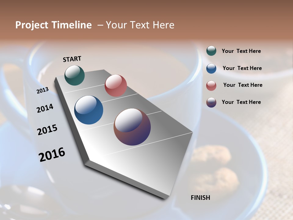 Selective Focus Hot Cacao PowerPoint Template