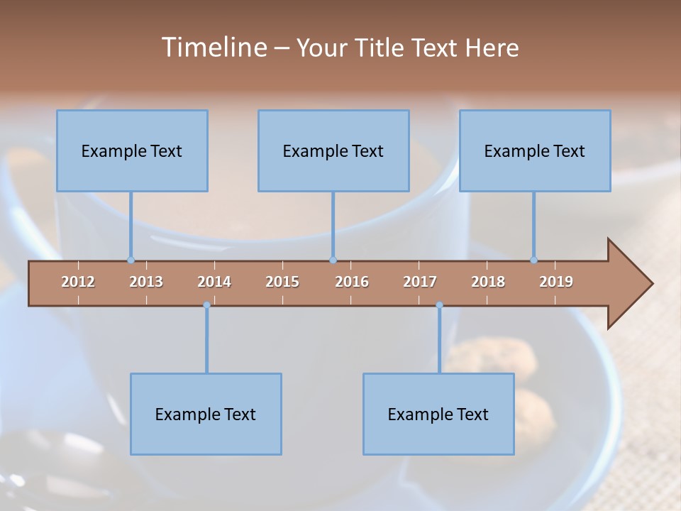 Selective Focus Hot Cacao PowerPoint Template