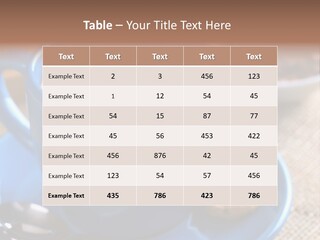 Selective Focus Hot Cacao PowerPoint Template