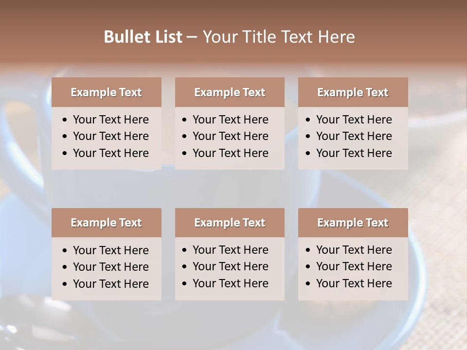 Selective Focus Hot Cacao PowerPoint Template