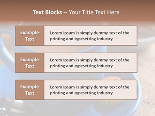 Selective Focus Hot Cacao PowerPoint Template