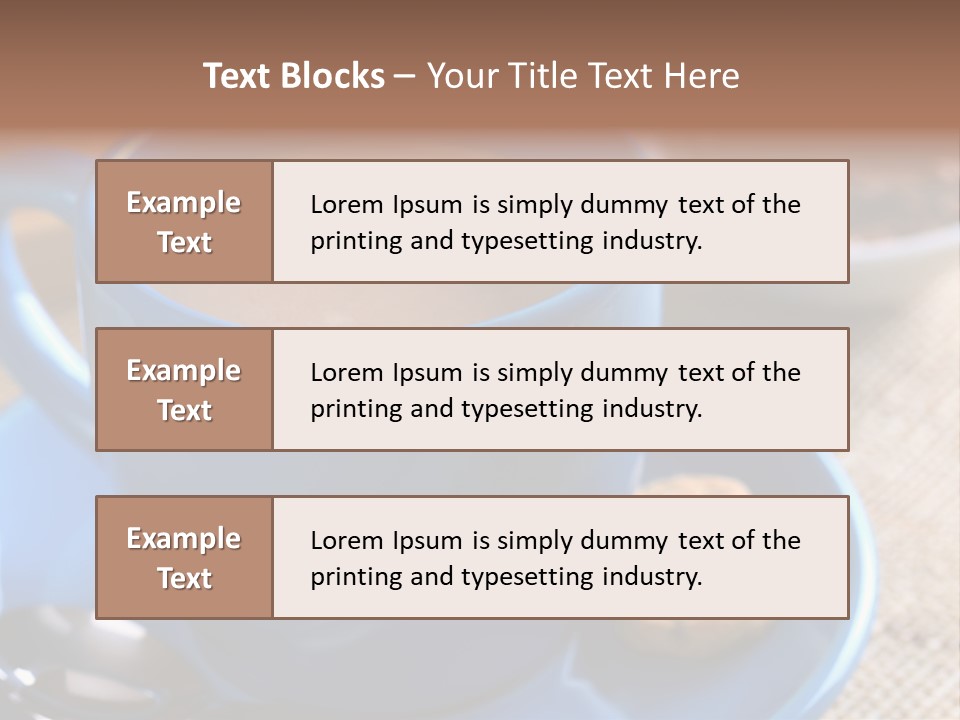 Selective Focus Hot Cacao PowerPoint Template