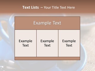 Selective Focus Hot Cacao PowerPoint Template