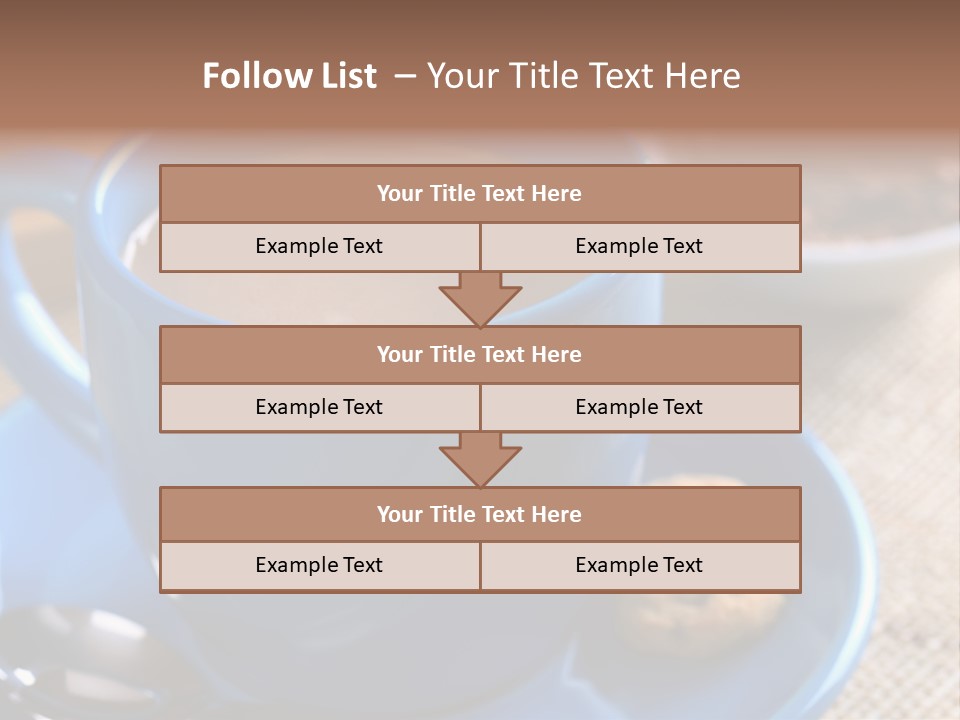 Selective Focus Hot Cacao PowerPoint Template