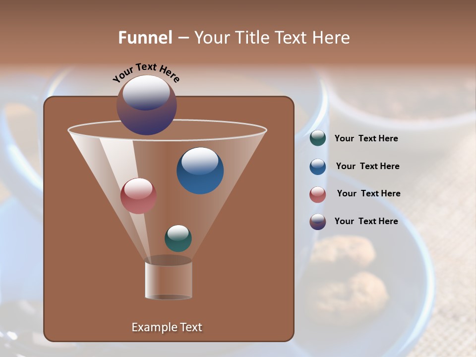 Selective Focus Hot Cacao PowerPoint Template