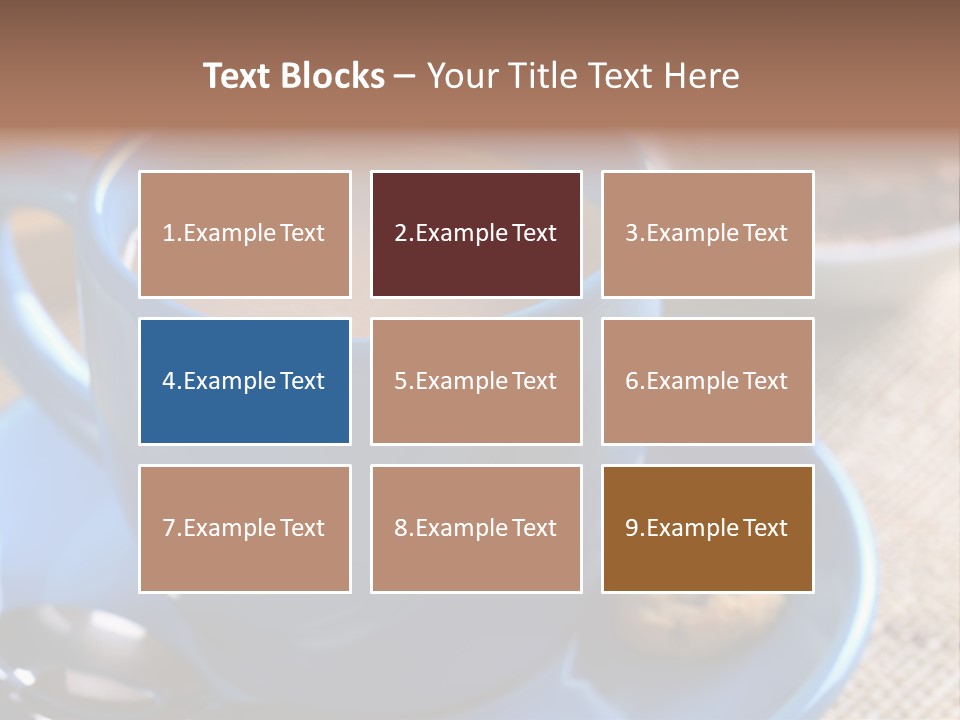 Selective Focus Hot Cacao PowerPoint Template