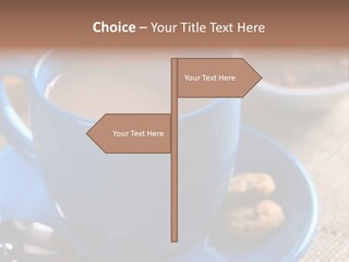 Selective Focus Hot Cacao PowerPoint Template