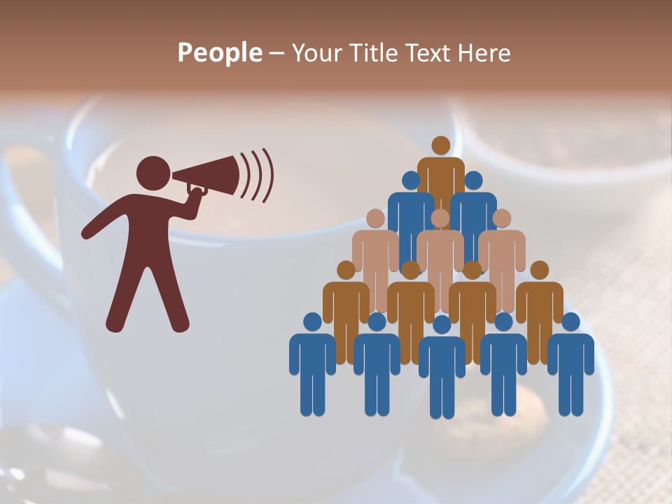 Selective Focus Hot Cacao PowerPoint Template