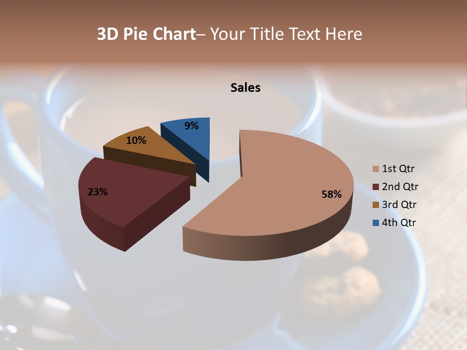 Selective Focus Hot Cacao PowerPoint Template