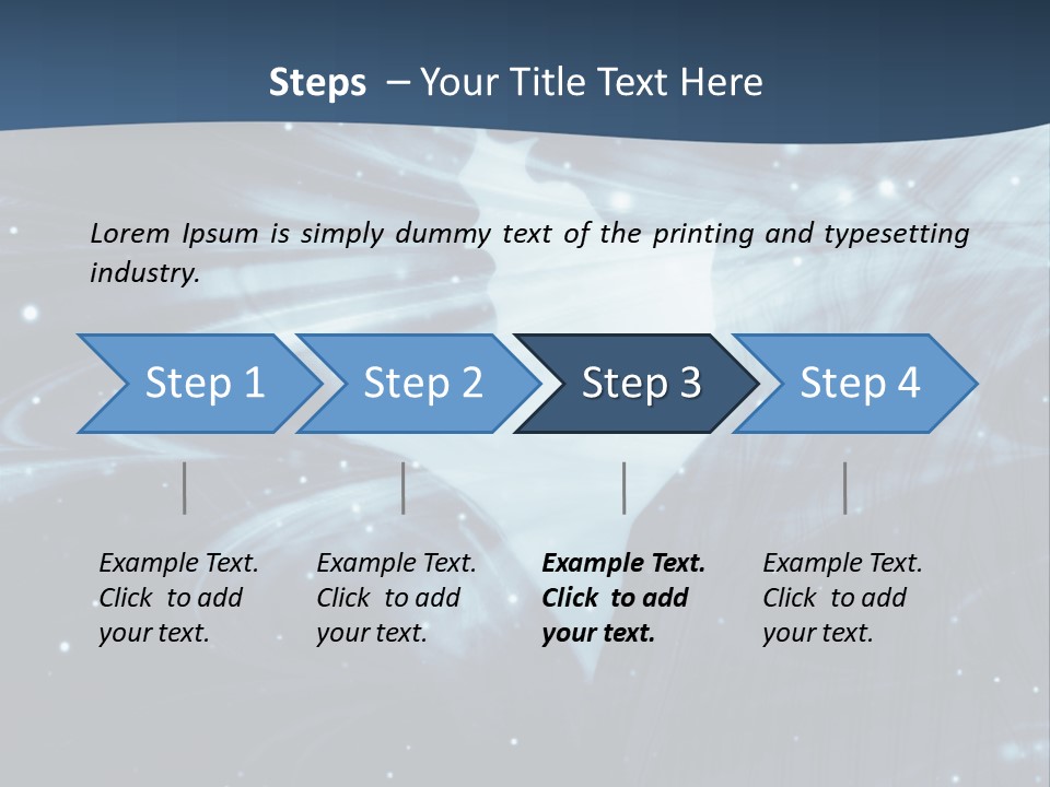 Flirting Holding Relationship PowerPoint Template