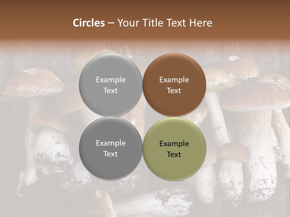 Edible Background Diet PowerPoint Template