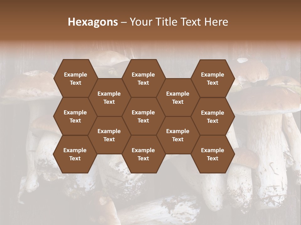 Edible Background Diet PowerPoint Template