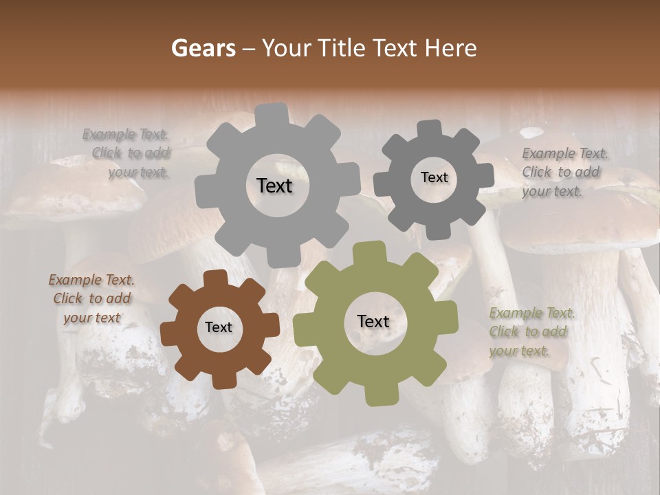 Edible Background Diet PowerPoint Template