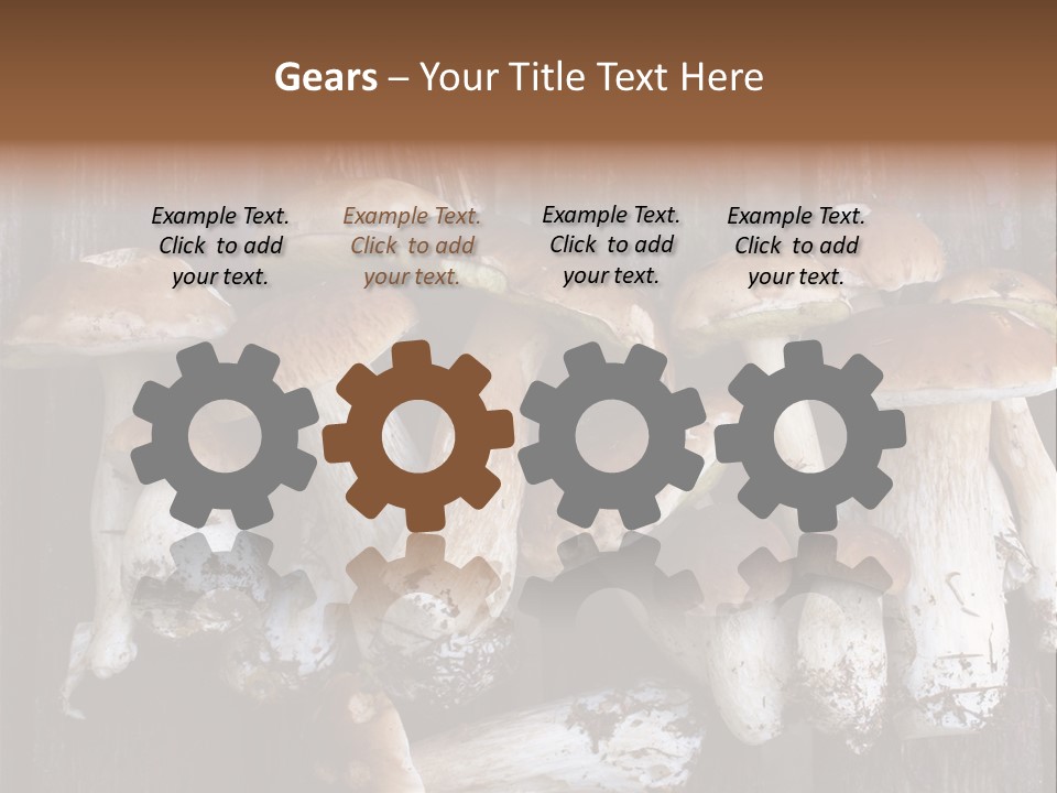 Edible Background Diet PowerPoint Template