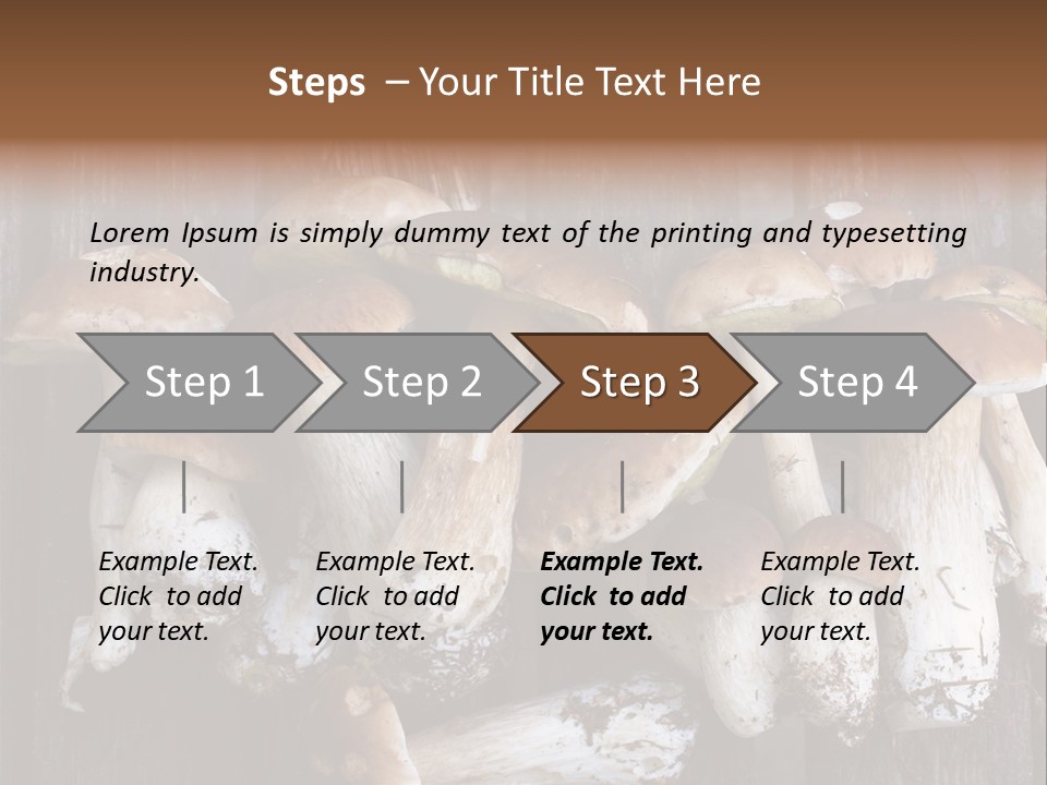 Edible Background Diet PowerPoint Template