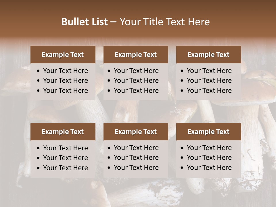 Edible Background Diet PowerPoint Template