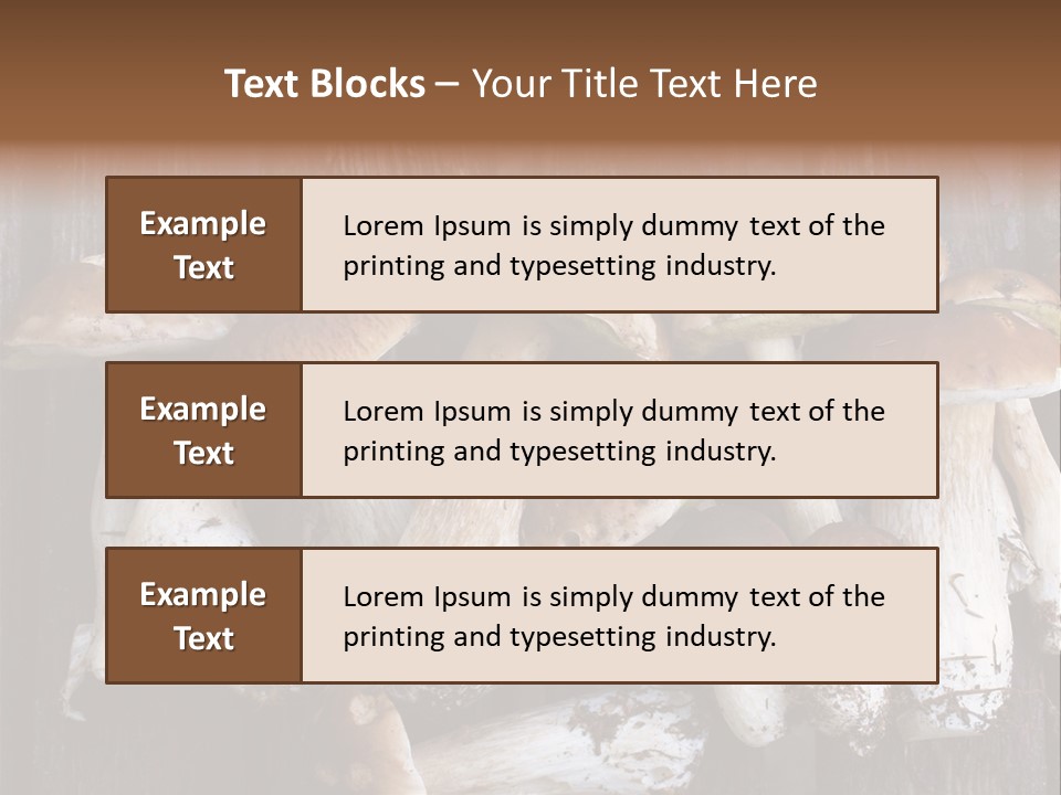 Edible Background Diet PowerPoint Template