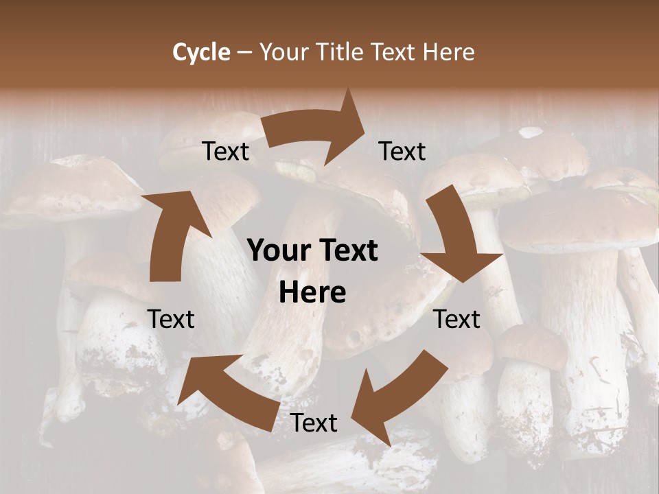 Edible Background Diet PowerPoint Template
