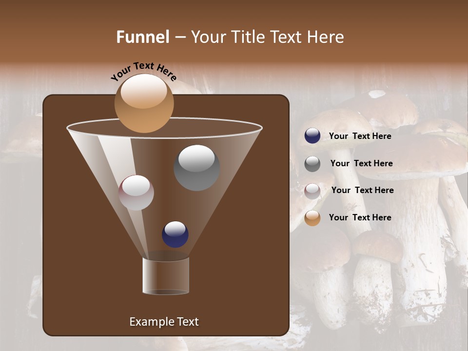 Edible Background Diet PowerPoint Template