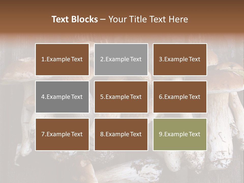 Edible Background Diet PowerPoint Template