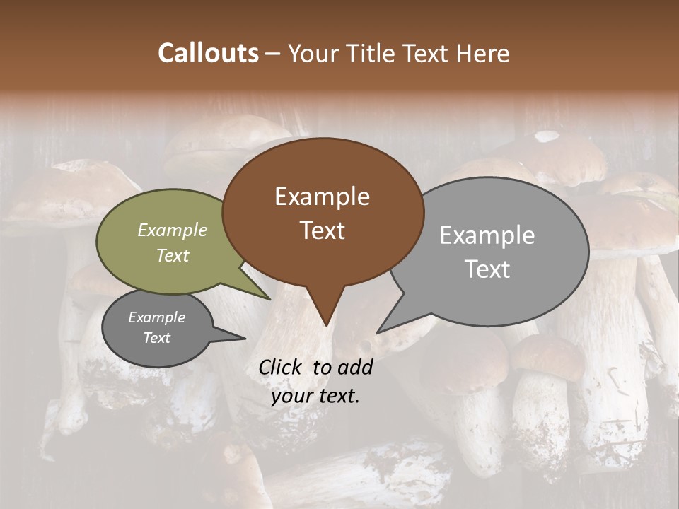 Edible Background Diet PowerPoint Template