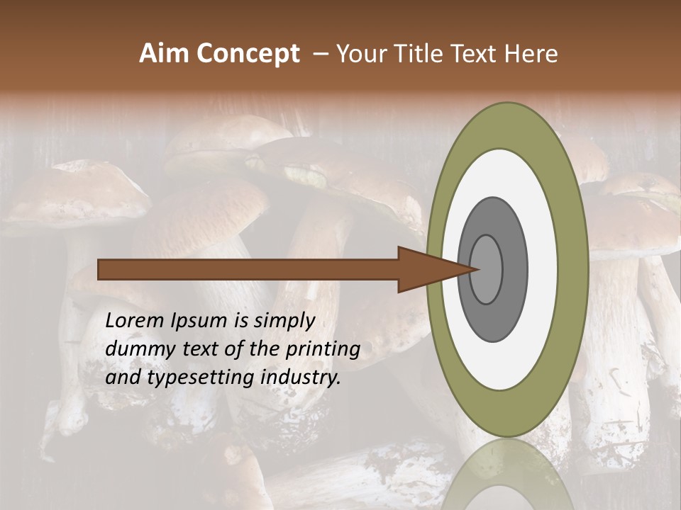 Edible Background Diet PowerPoint Template