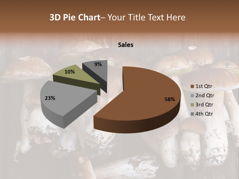 Edible Background Diet PowerPoint Template