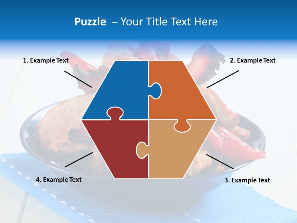 Steak Pork Roasted PowerPoint Template