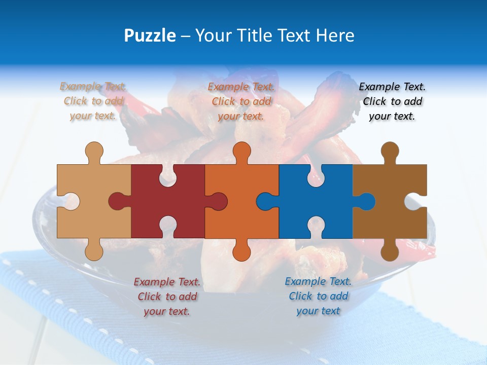 Steak Pork Roasted PowerPoint Template