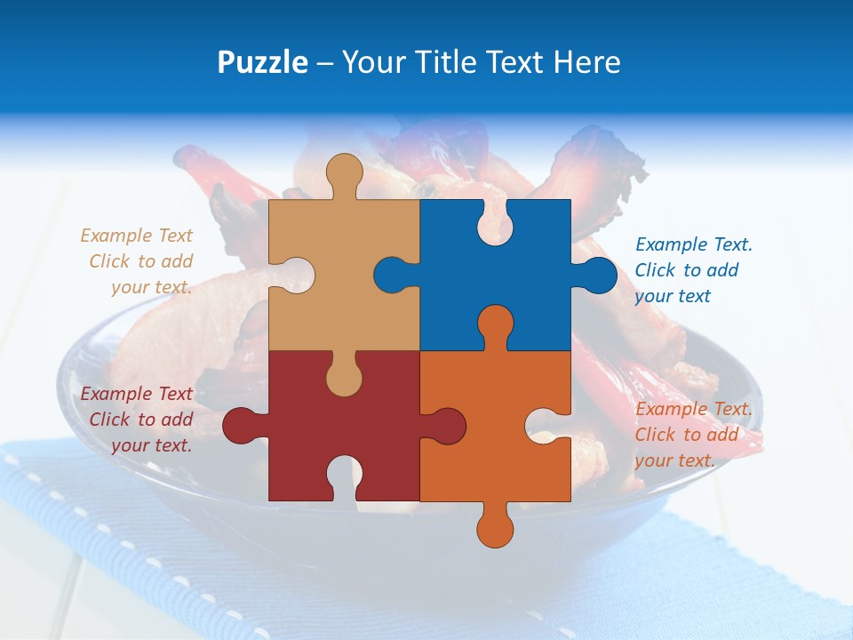 Steak Pork Roasted PowerPoint Template