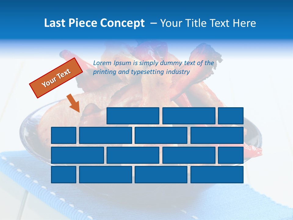 Steak Pork Roasted PowerPoint Template